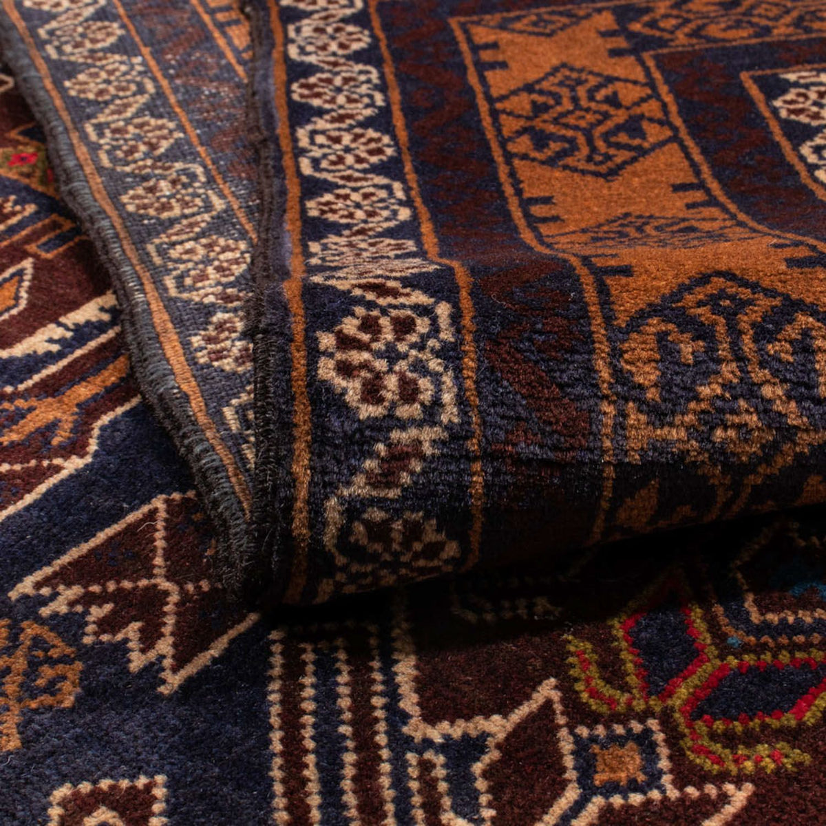 Tappeto corsia Tappeto Belutsch - 184 x 107 cm - blu scuro