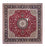 Tappeto Persero - Tabriz - Reale quadrato  - 300 x 297 cm - rosso scuro