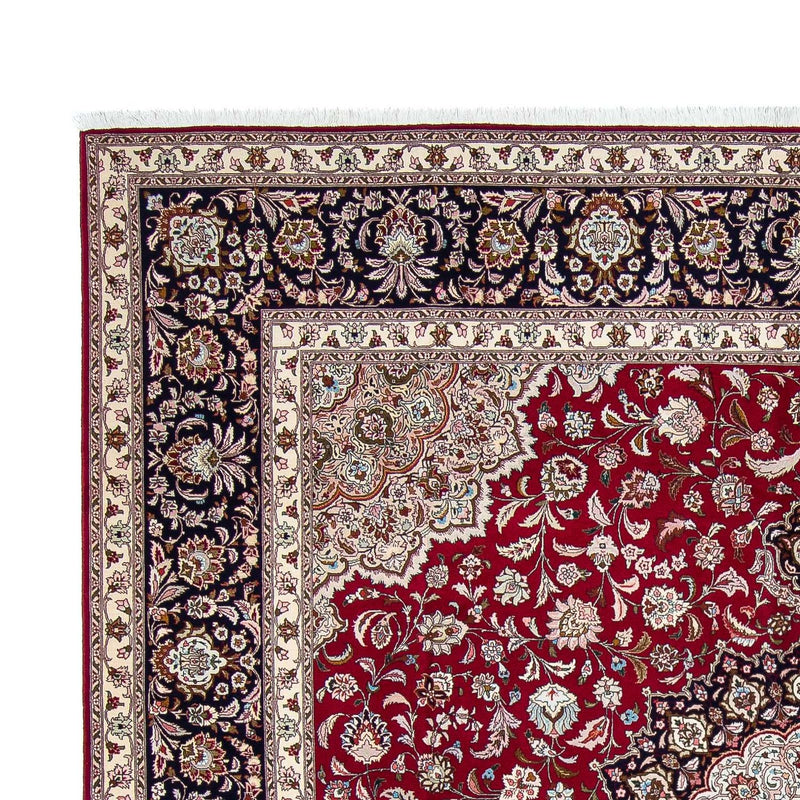 Tappeto Persero - Tabriz - Reale quadrato  - 300 x 297 cm - rosso scuro