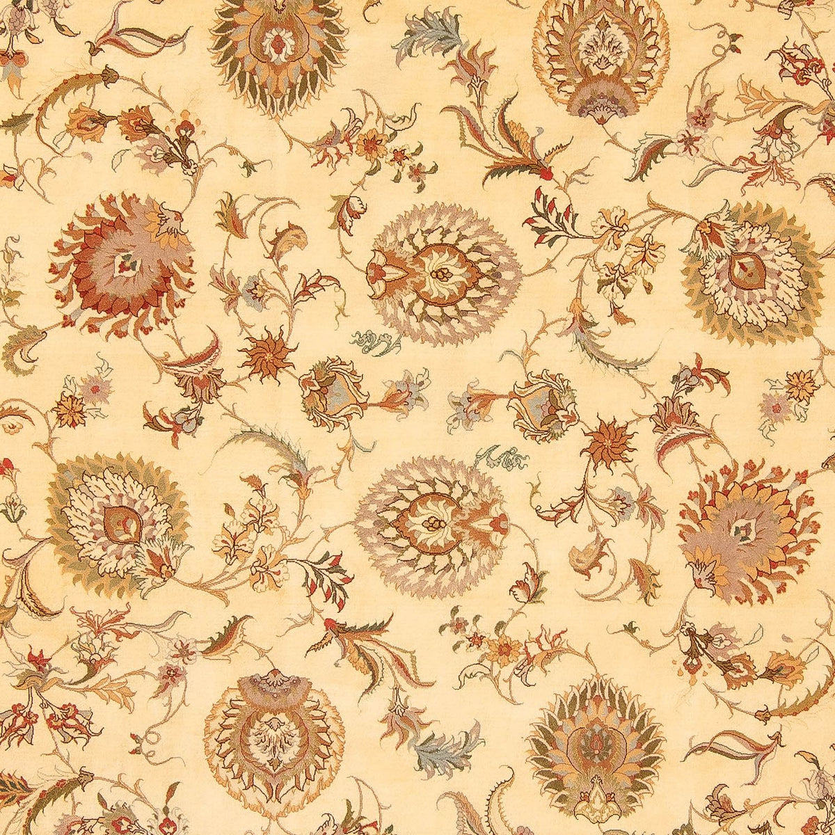 Tappeto Persero - Tabriz - Reale - 346 x 256 cm - marrone chiaro