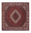 Tappeto Persero - Bidjar quadrato - 300 x 300 cm - rosso scuro