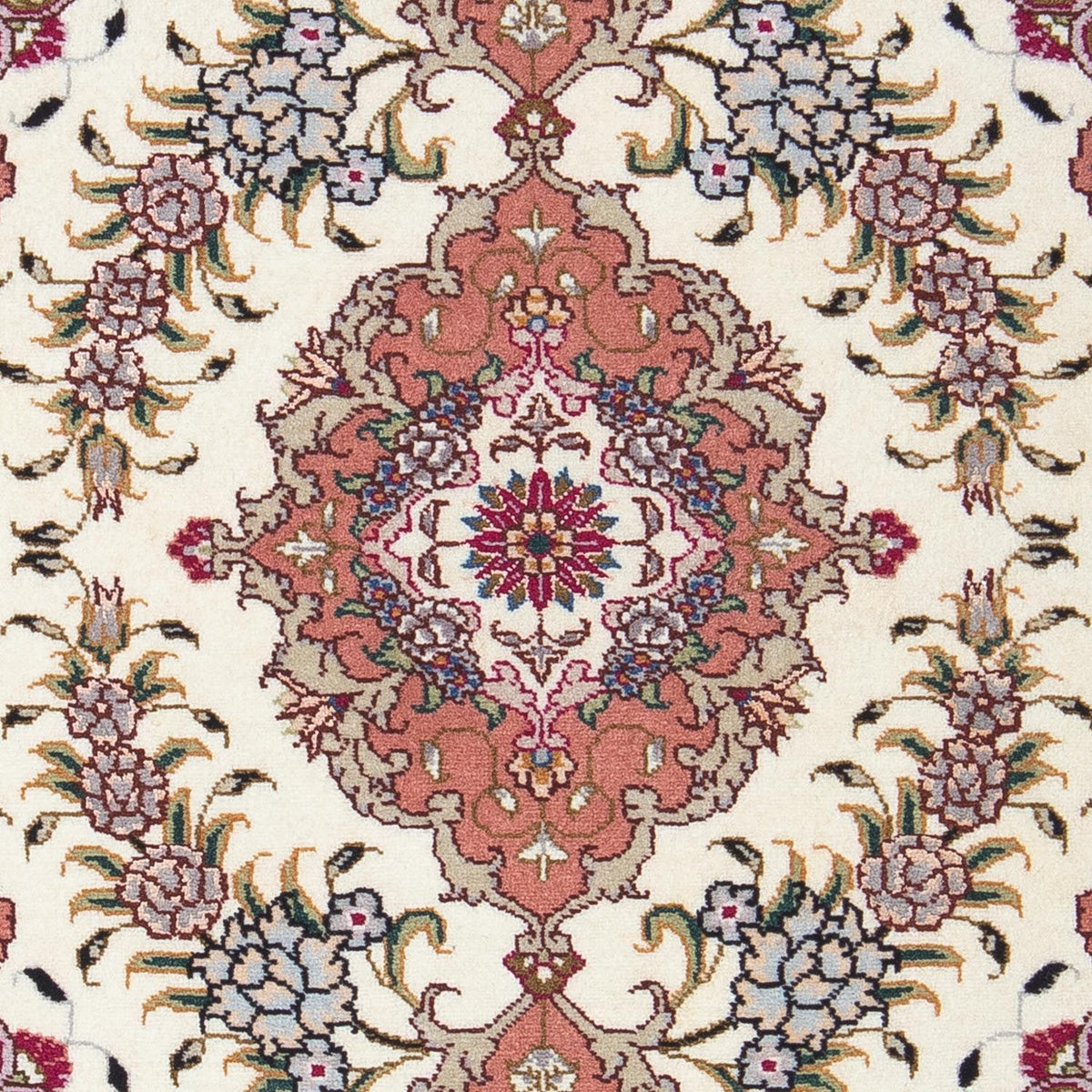 Tappeto Persero - Tabriz - Reale - 90 x 60 cm - beige