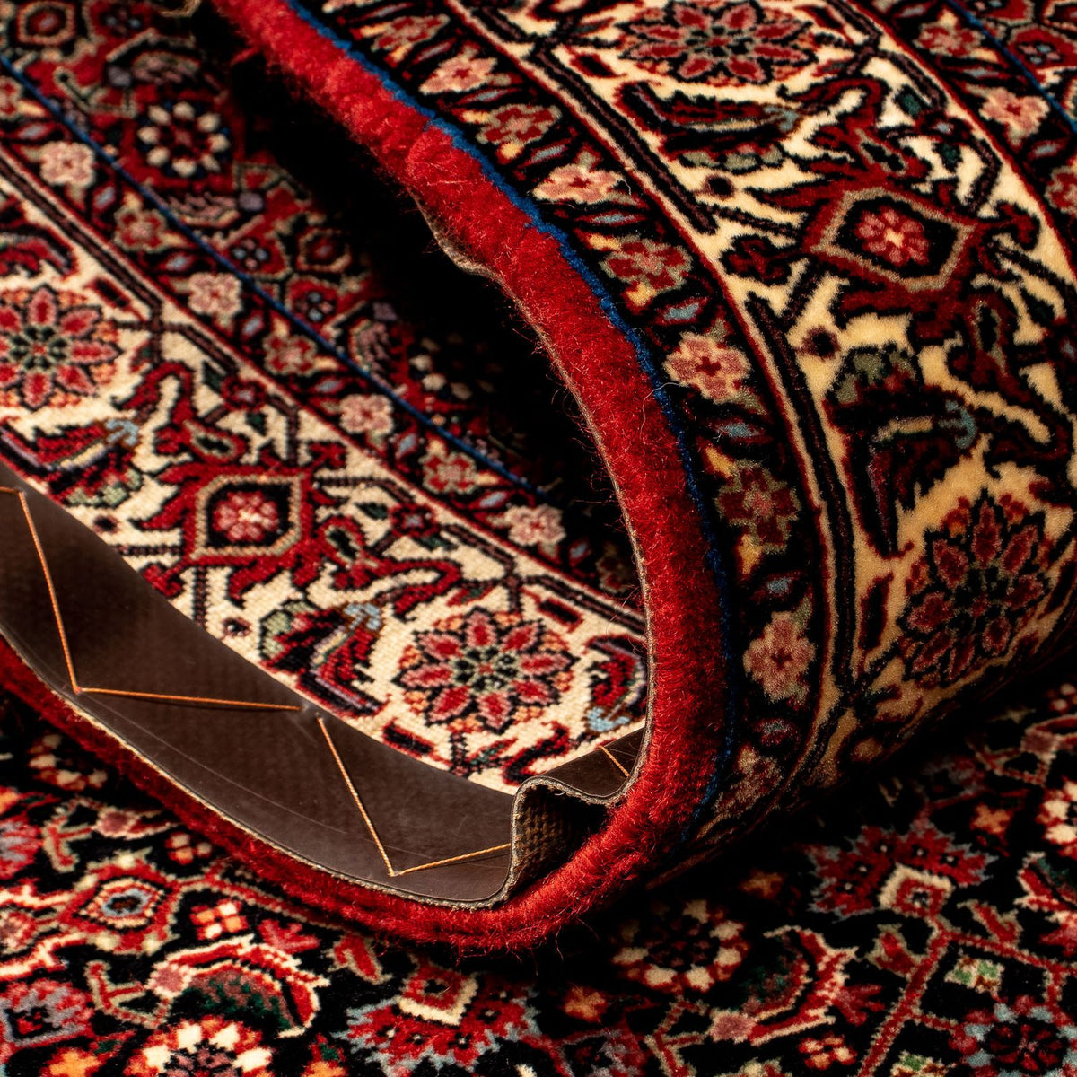 Tappeto corsia Tappeto Persero - Bidjar - 292 x 84 cm - rosso scuro