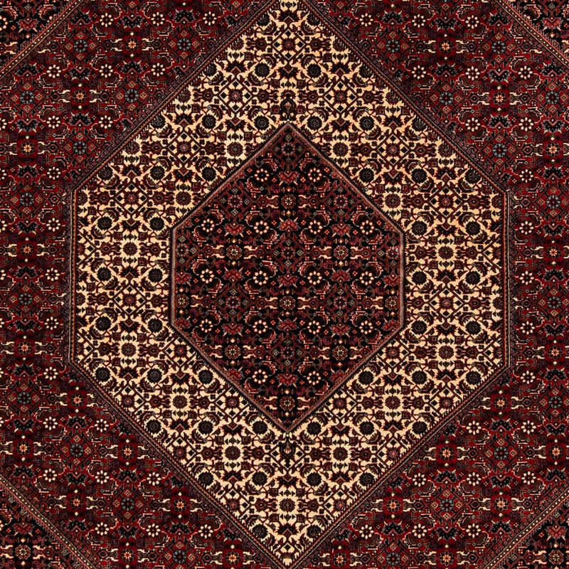 Tappeto Persero - Bidjar - 242 x 203 cm - rosso scuro