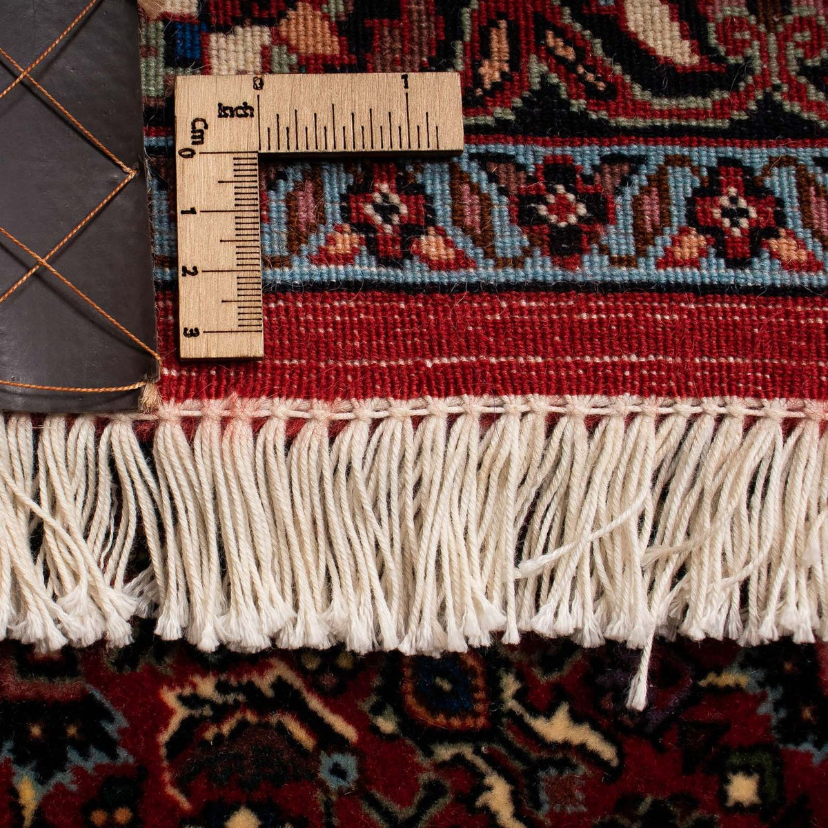 Tappeto Persero - Bidjar - 242 x 203 cm - rosso scuro