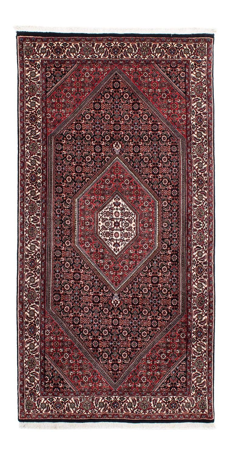 Tappeto corsia Tappeto Persero - Bidjar - 203 x 100 cm - blu scuro