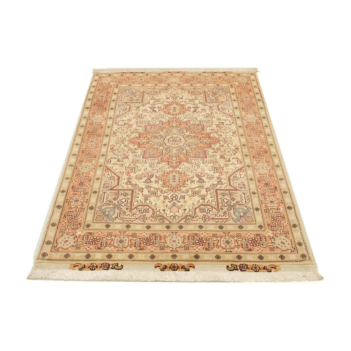 Tappeto Persero - Tabriz - Reale - 148 x 101 cm - beige