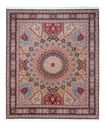 Tabriz - 50 Raj Tappeto 253x298cm - Tappeto persiano