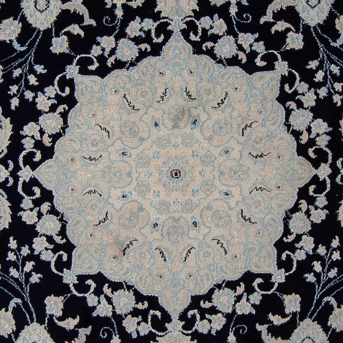 Tappeto Persero - Nain - 352 x 253 cm - blu scuro