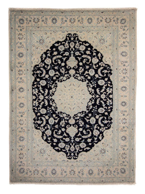 Tappeto Persero - Nain - 348 x 248 cm - blu scuro