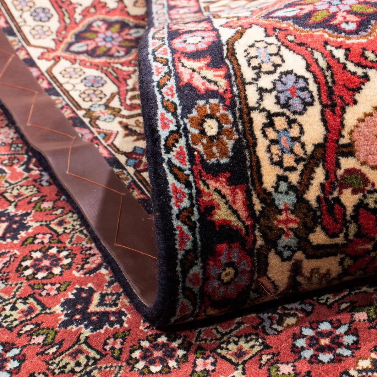 Tappeto Persero - Bidjar - 298 x 198 cm - rosso scuro
