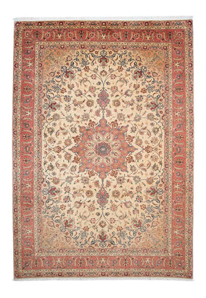 Tappeto Persero - Tabriz - Reale - 297 x 202 cm - marrone chiaro