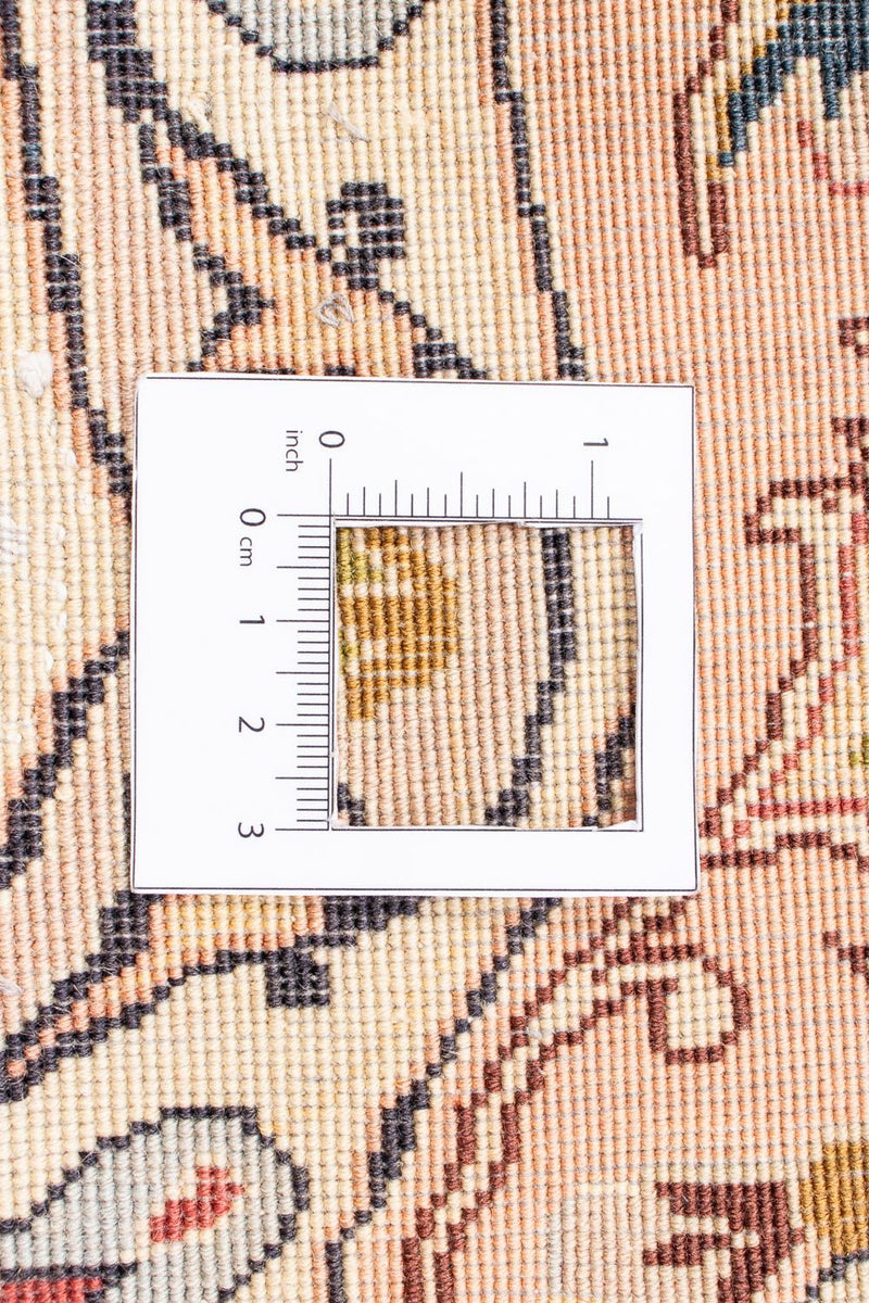 Tappeto Persero - Tabriz - Reale rotondo  - 150 x 150 cm - beige