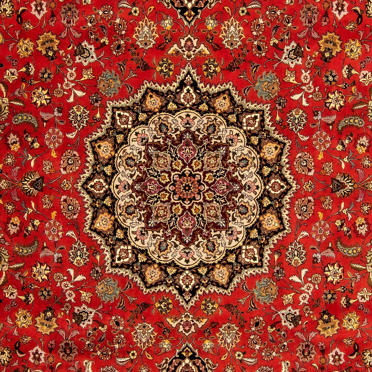 Tappeto Persero - Tabriz - Reale - 359 x 254 cm - rosso