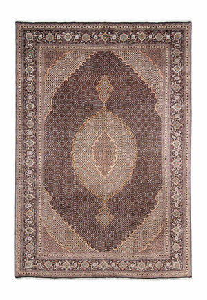 Tappeto Persero - Tabriz - 295 x 202 cm - blu scuro