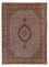 Tappeto Persero - Tabriz - 341 x 251 cm - marrone scuro
