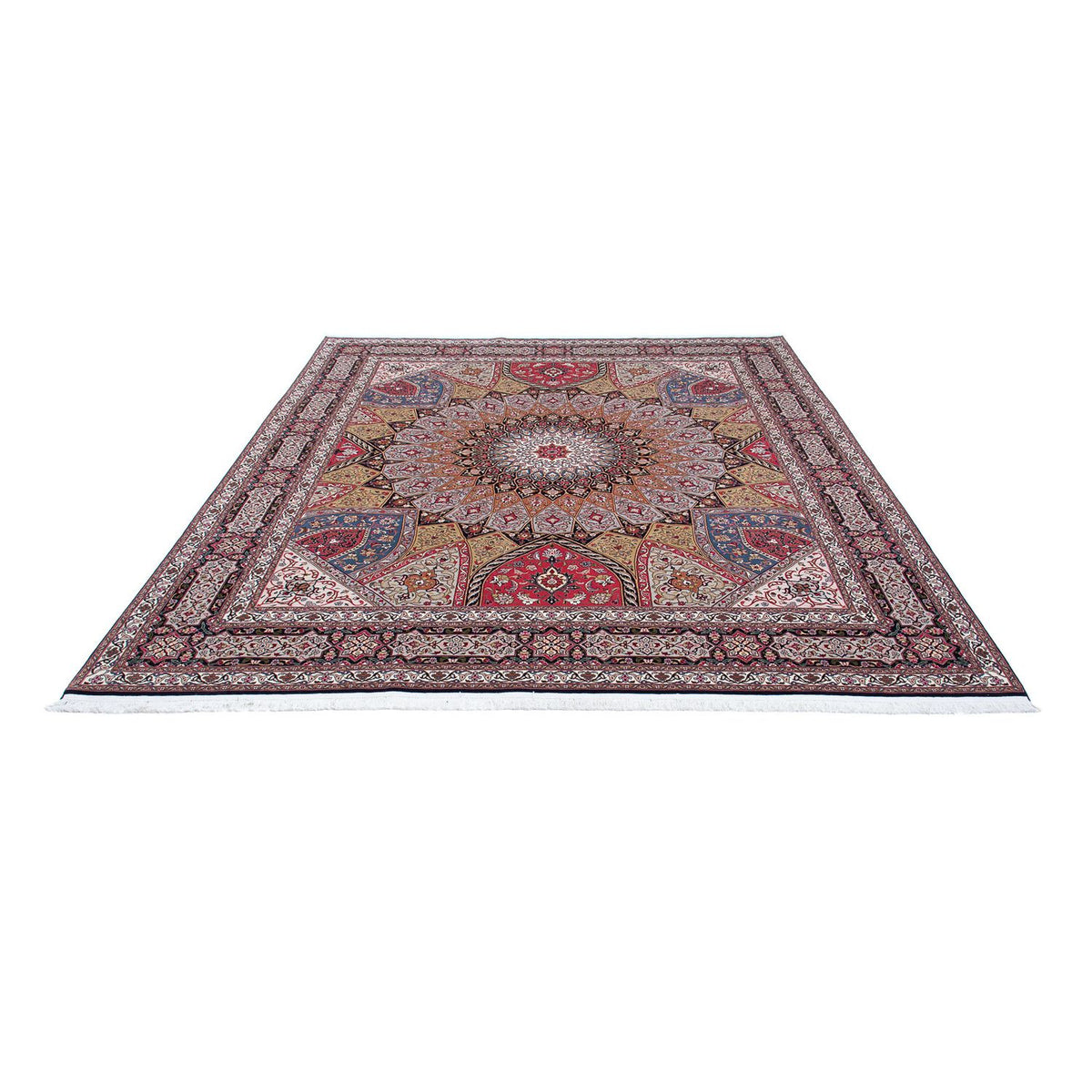 Tappeto Persero - Tabriz - Reale - 303 x 254 cm - multicolore