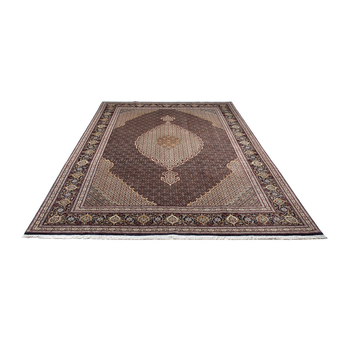 Tappeto Persero - Tabriz - 300 x 195 cm - marrone