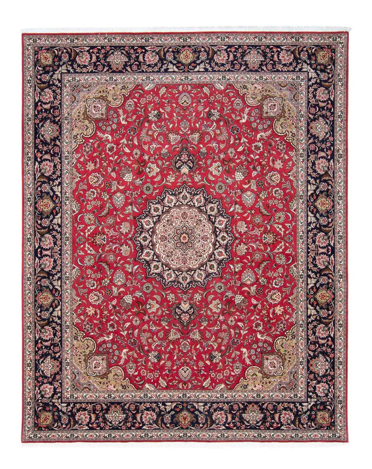 Tappeto Persero - Tabriz - Reale - 307 x 250 cm - rosso