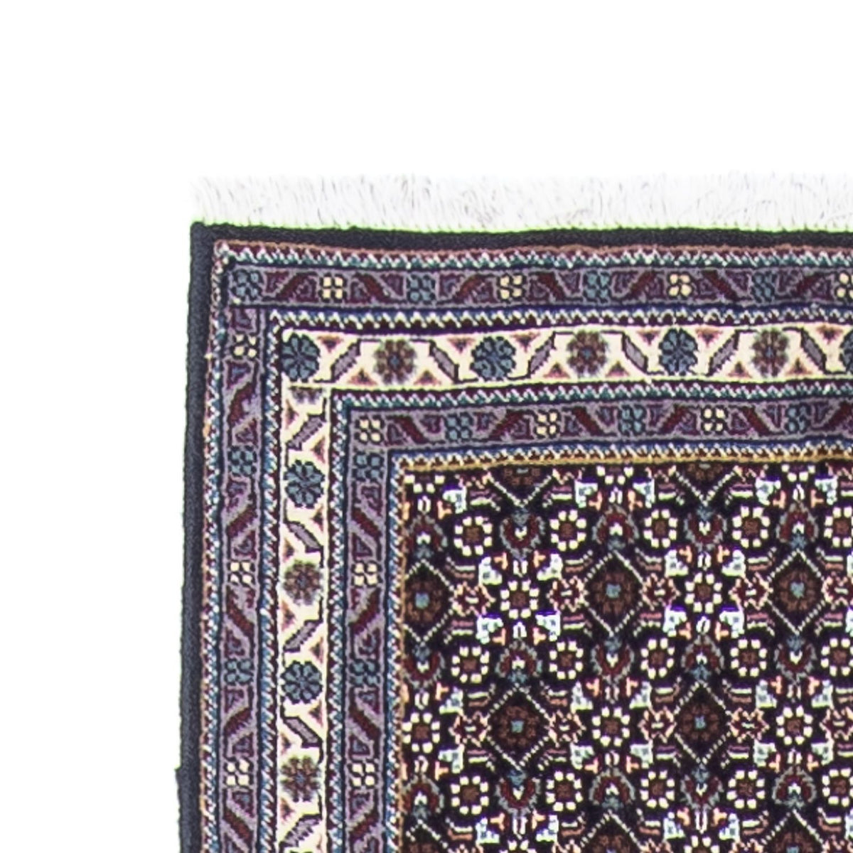 Tappeto corsia Tappeto Persero - Tabriz - 348 x 70 cm - grigio