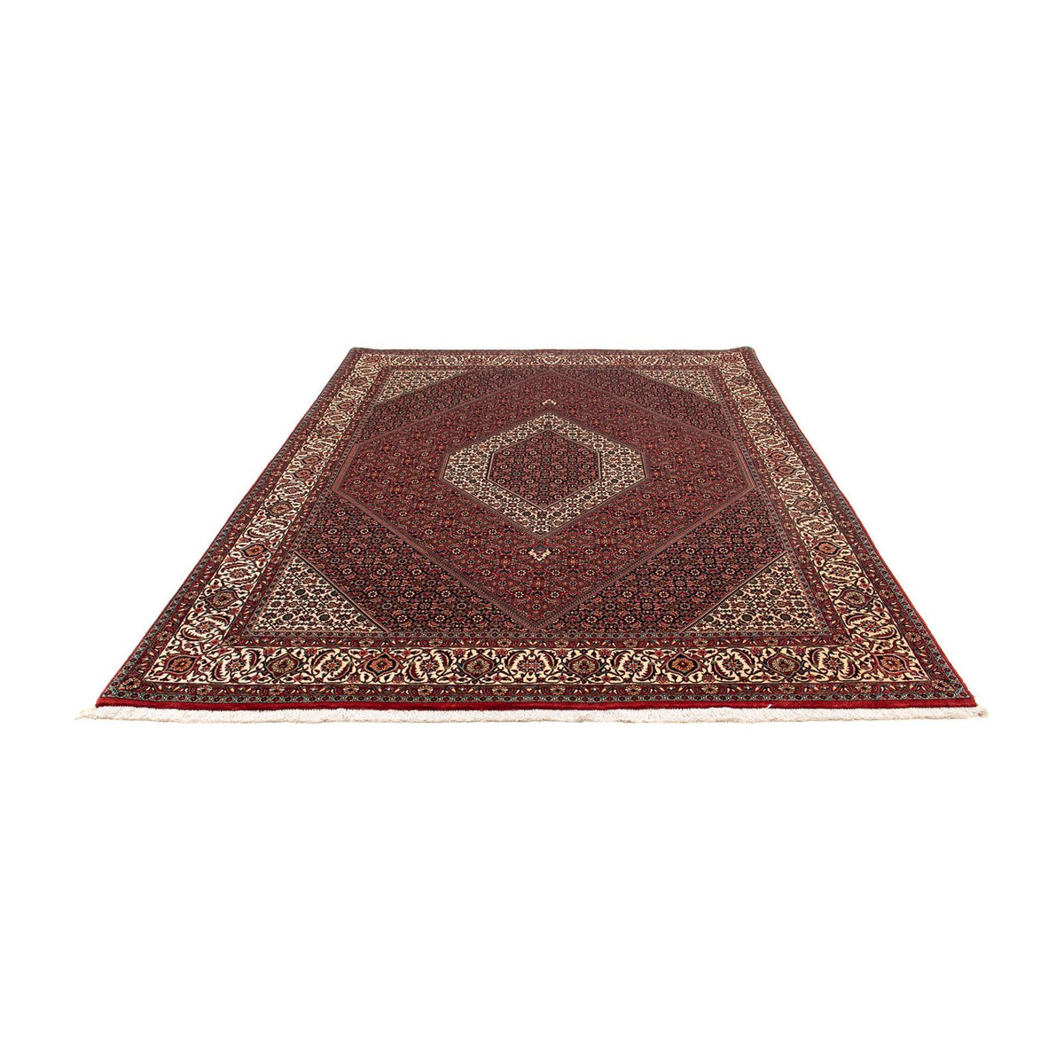 Tappeto Persero - Bidjar - 263 x 203 cm - rosso scuro