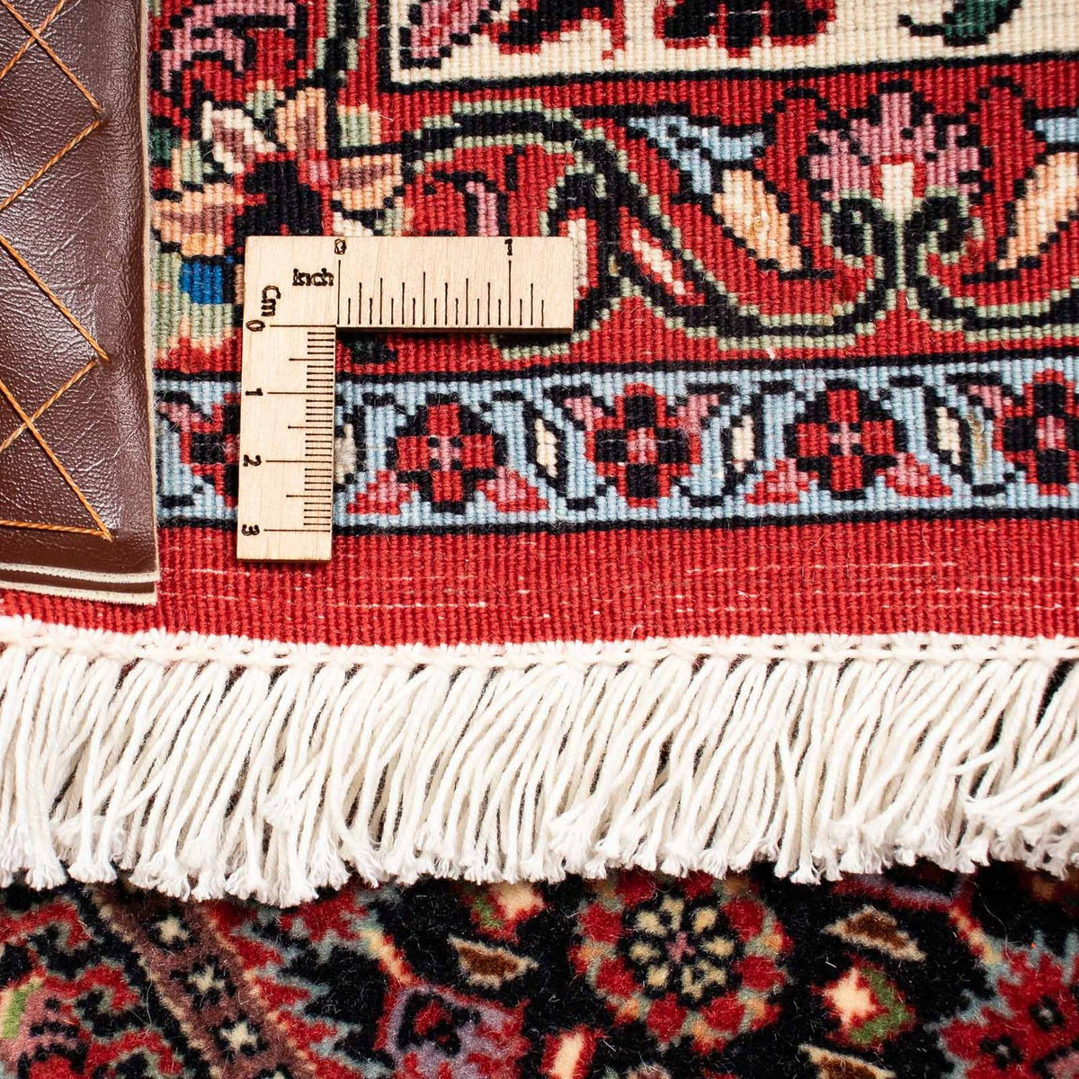 Tappeto Persero - Bidjar - 263 x 203 cm - rosso scuro