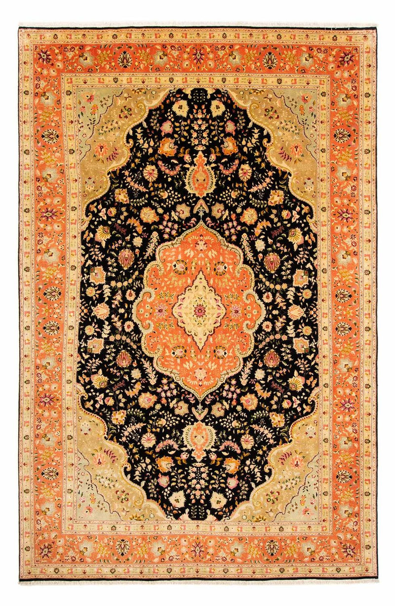 Tappeto Persero - Tabriz - Reale - 302 x 197 cm - marrone chiaro