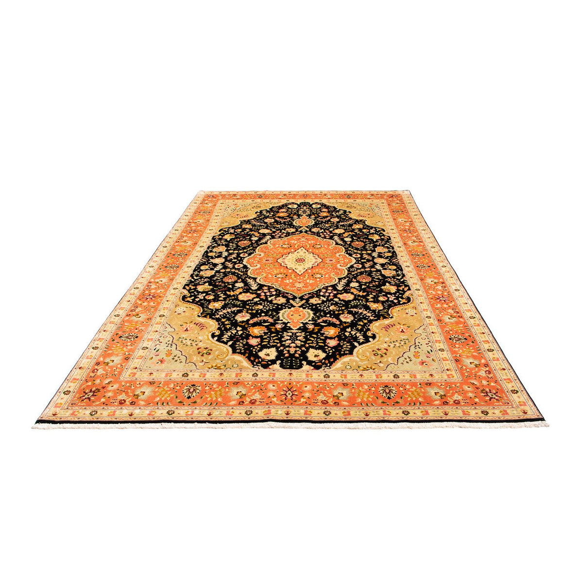 Tappeto Persero - Tabriz - Reale - 302 x 197 cm - marrone chiaro