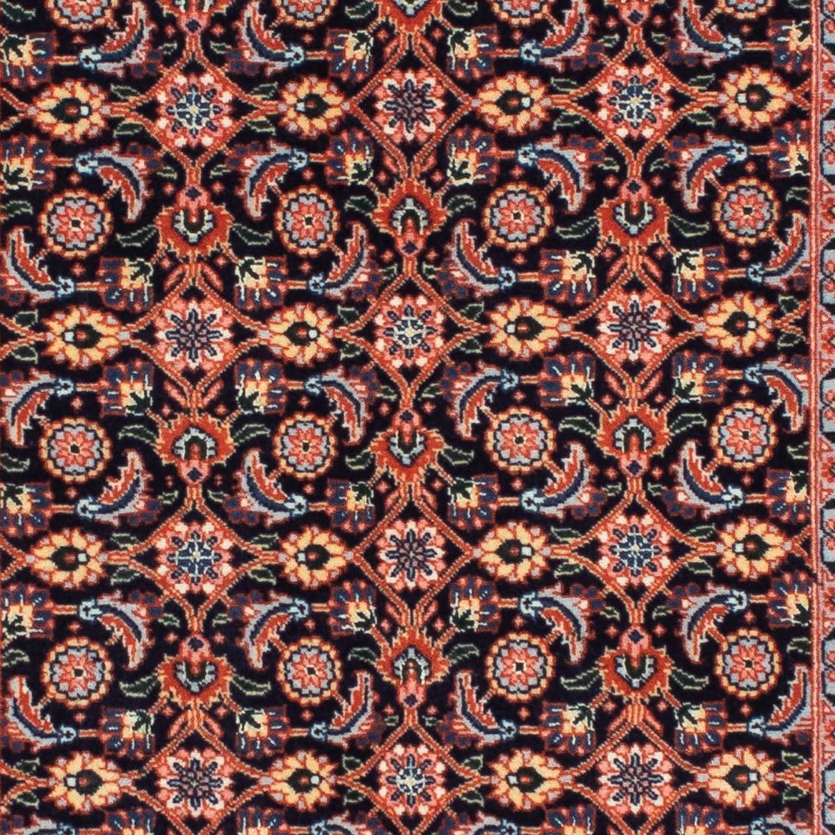 Tappeto corsia Tappeto Persero - Tabriz - 200 x 63 cm - multicolore