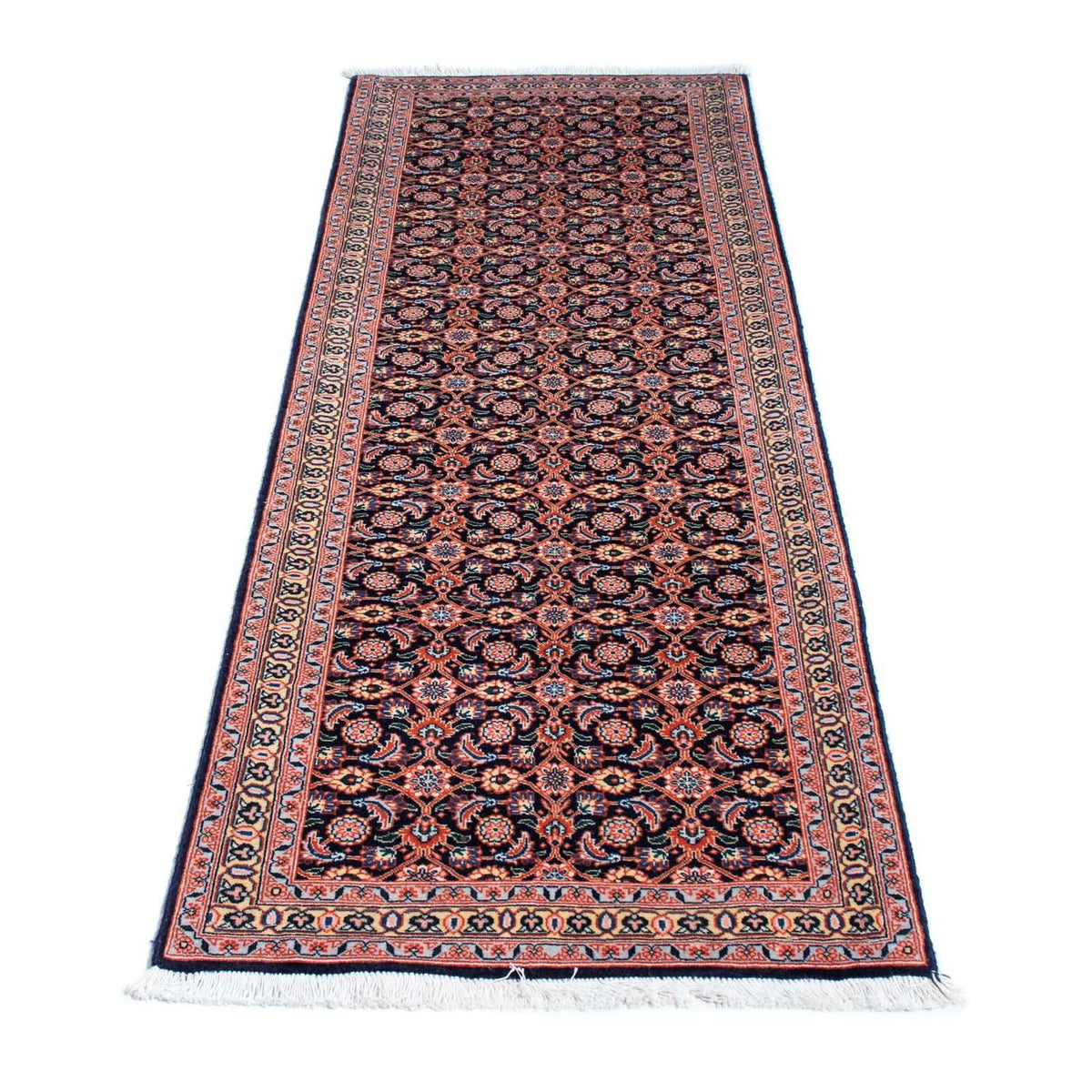 Tappeto corsia Tappeto Persero - Tabriz - 200 x 63 cm - multicolore