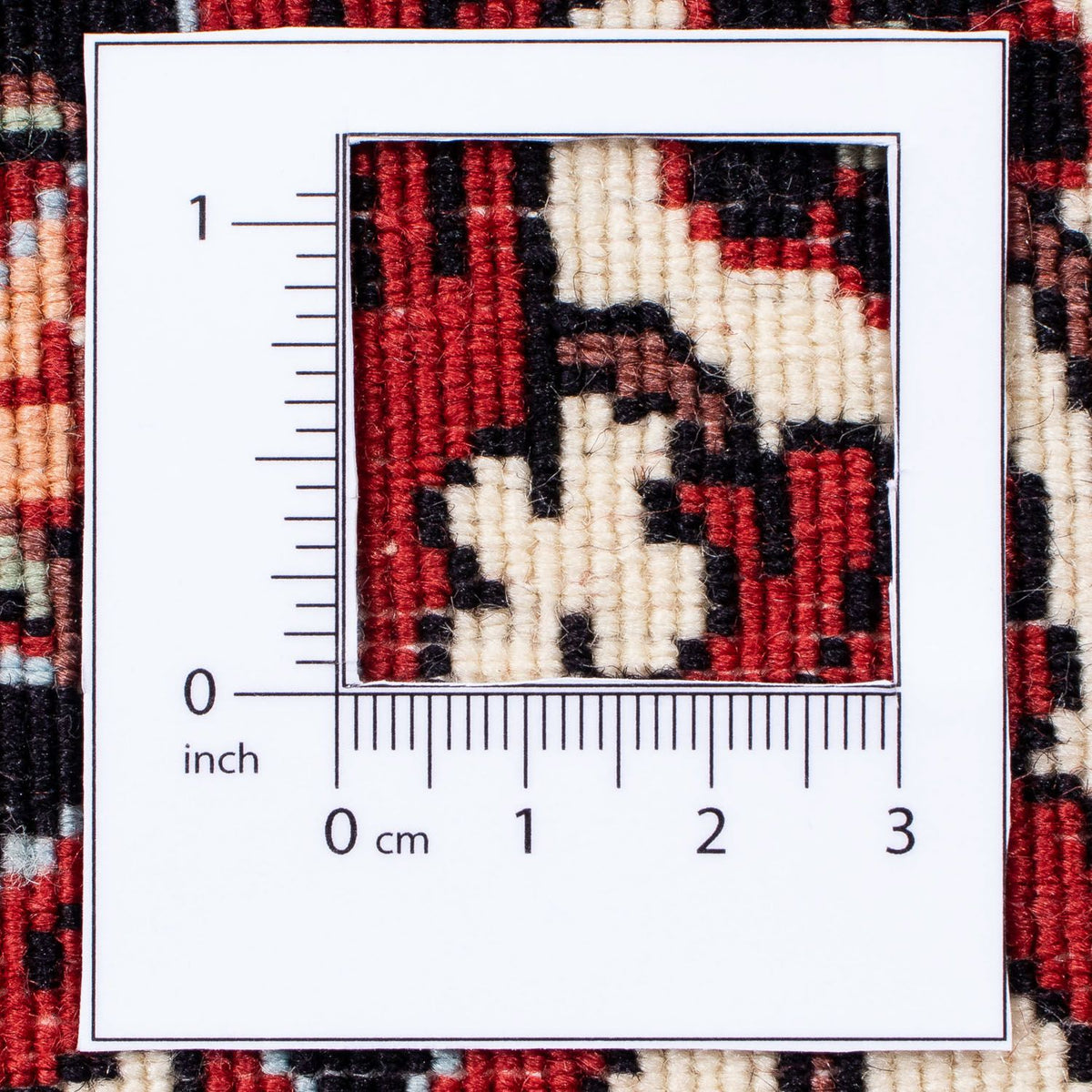 Tappeto Persero - Bidjar - 295 x 251 cm - rosso scuro