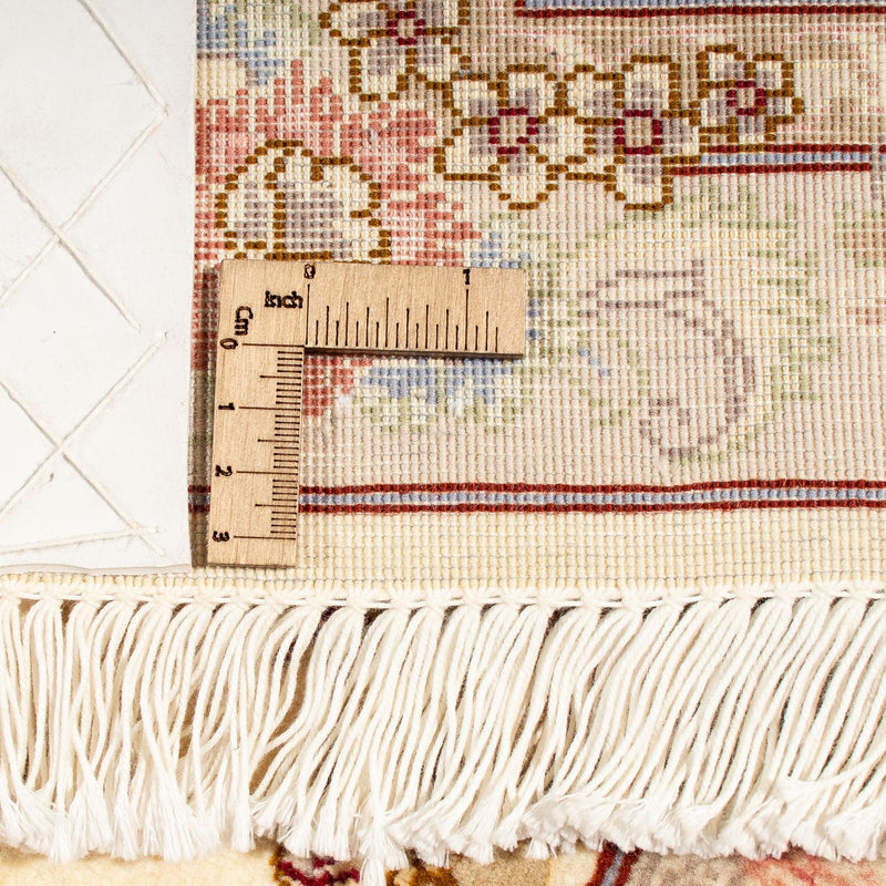 Tappeto Persero - Tabriz - Reale quadrato  - 206 x 202 cm - beige