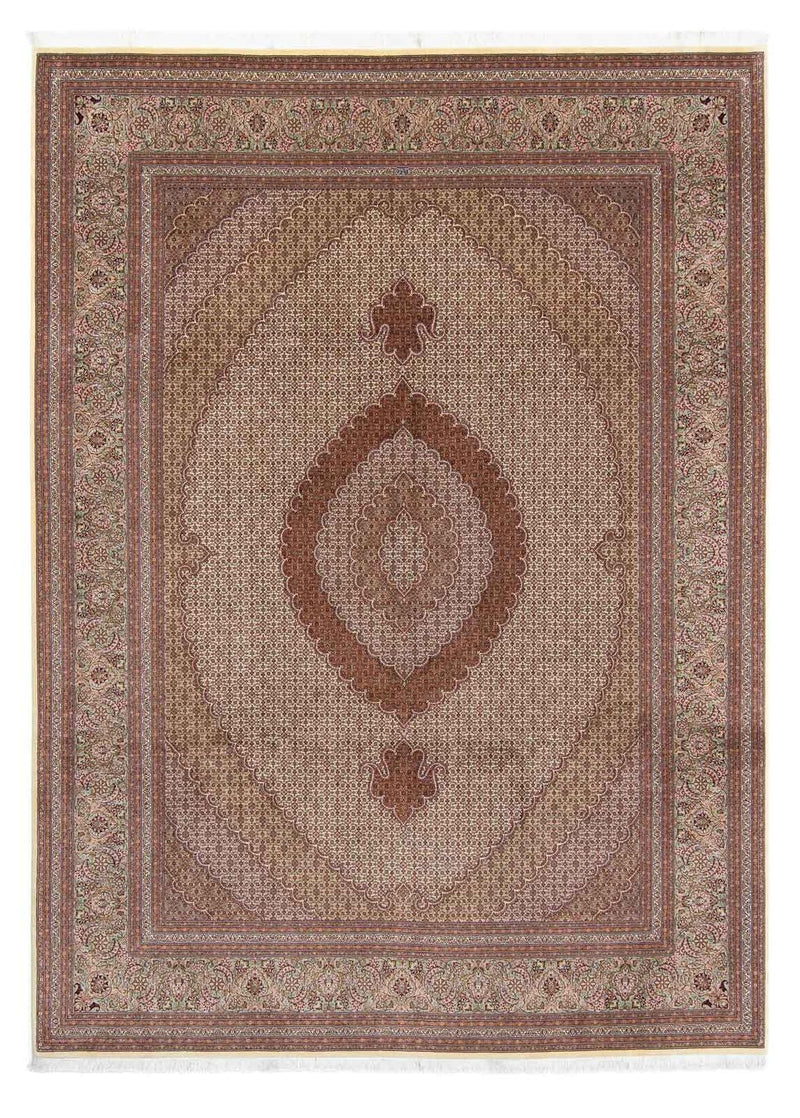 Tappeto Persero - Tabriz - 350 x 254 cm - marrone
