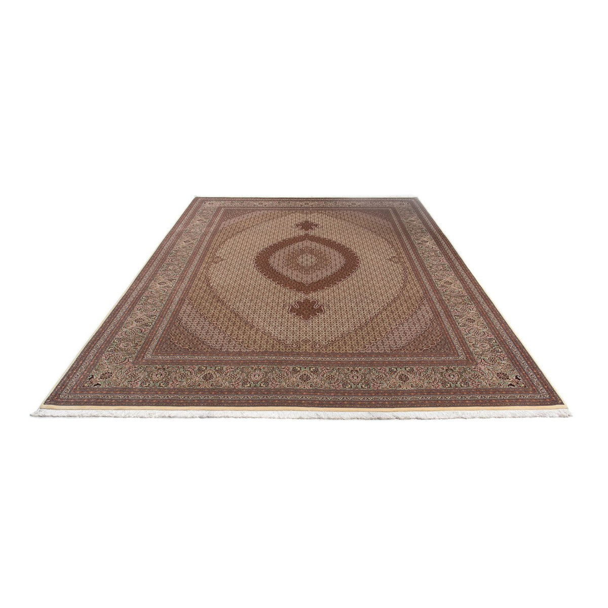 Tappeto Persero - Tabriz - 350 x 254 cm - marrone