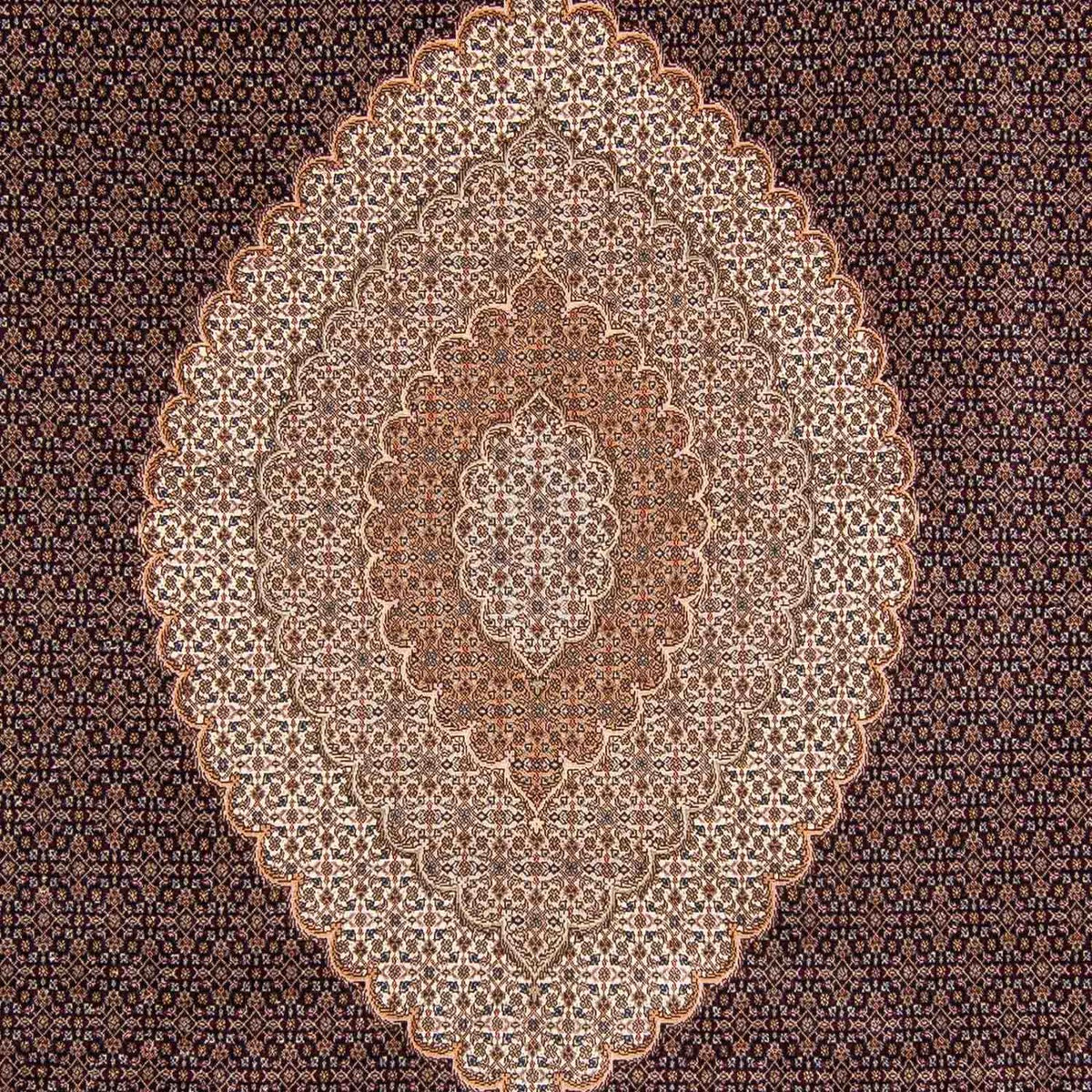 Tappeto Persero - Tabriz - 352 x 252 cm - marrone chiaro