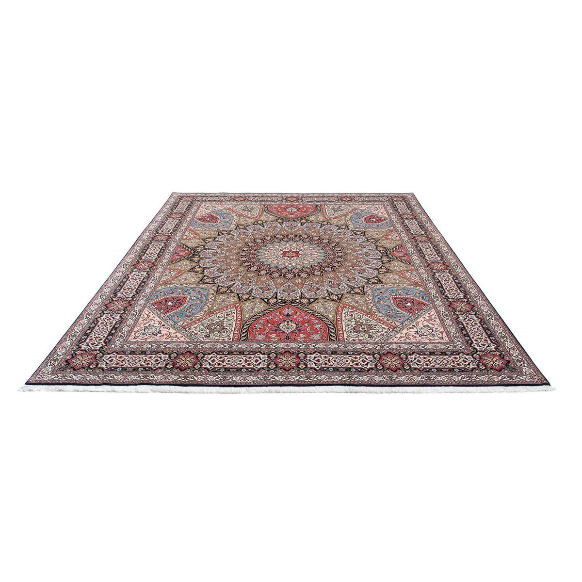 Tappeto Persero - Tabriz - Reale - 303 x 252 cm - multicolore