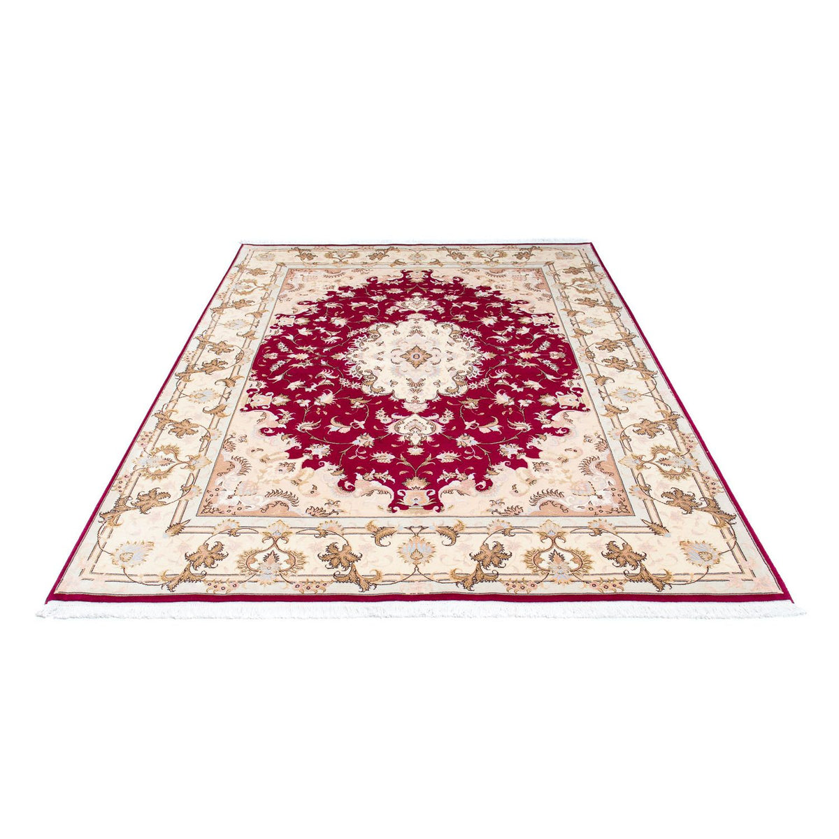 Tappeto Persero - Tabriz - Reale - 240 x 169 cm - rosso