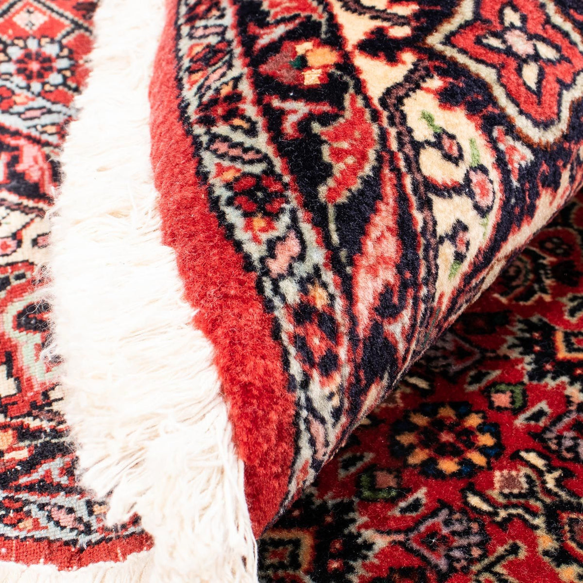 Tappeto Persero - Bidjar rotondo  - 150 x 150 cm - rosso scuro