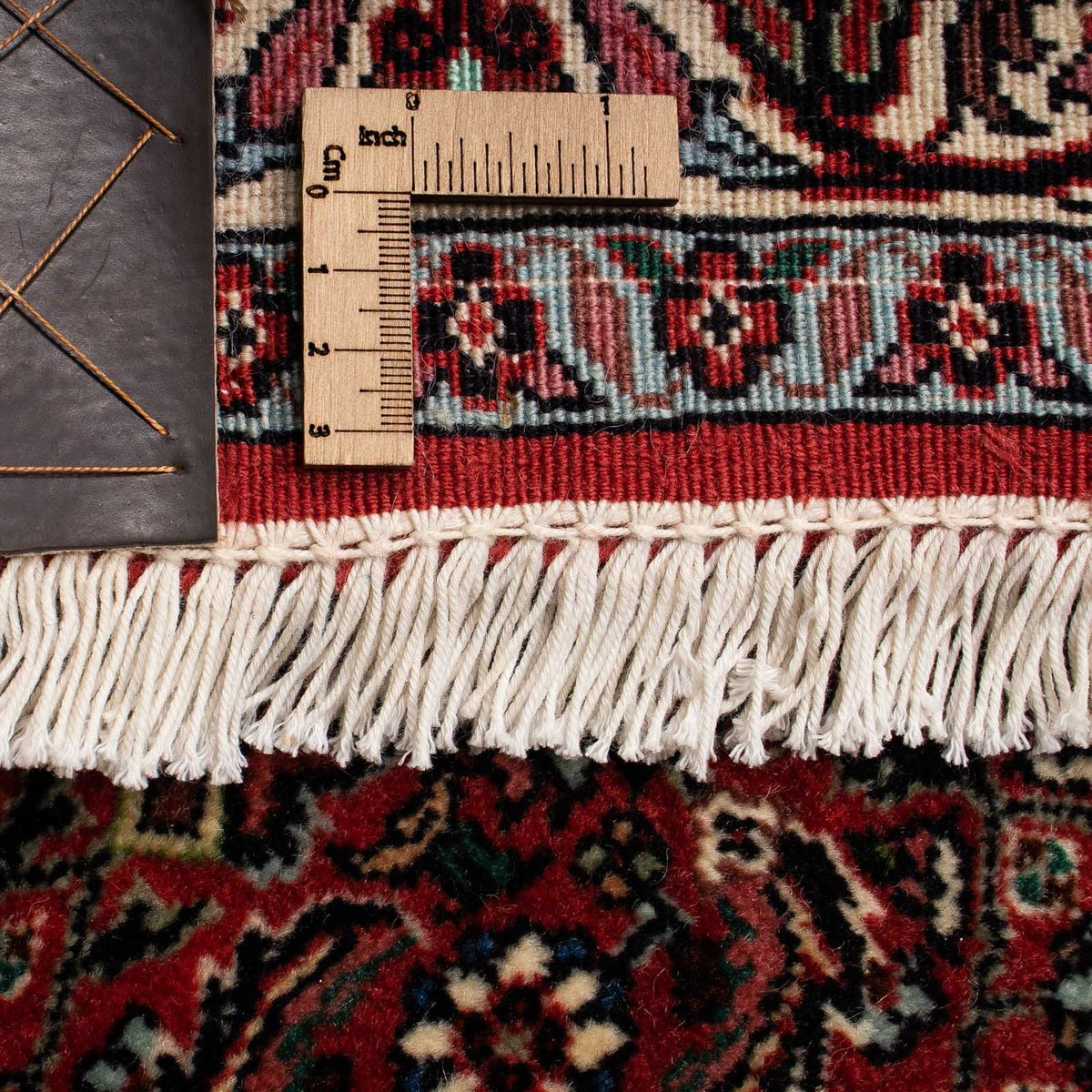 Tappeto Persero - Bidjar - 242 x 202 cm - rosso scuro