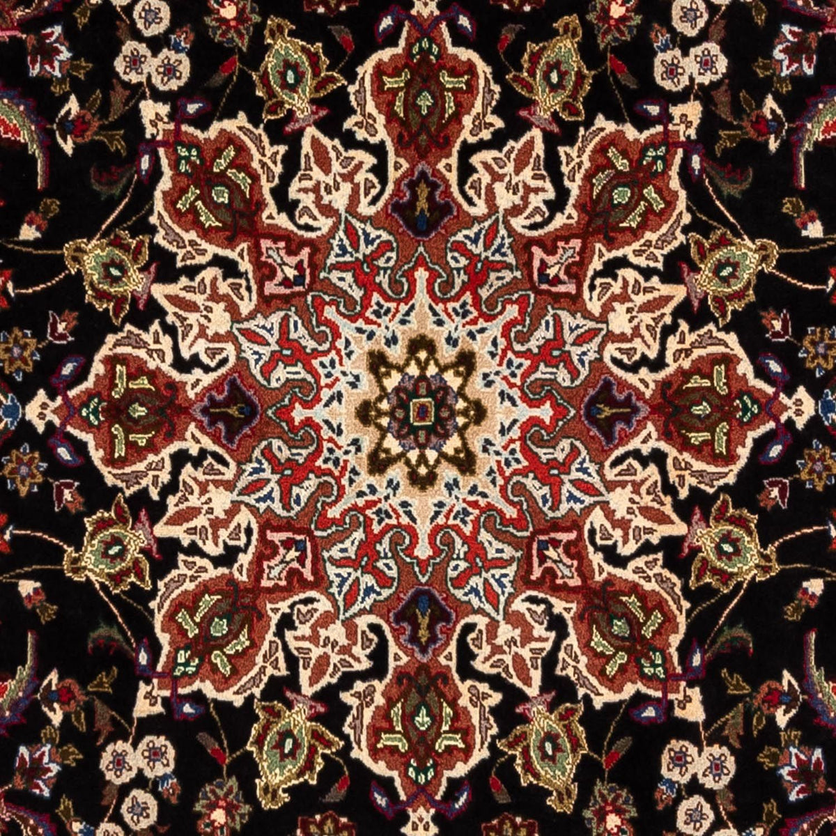 Tappeto Persero - Tabriz - Reale - 295 x 200 cm - blu scuro
