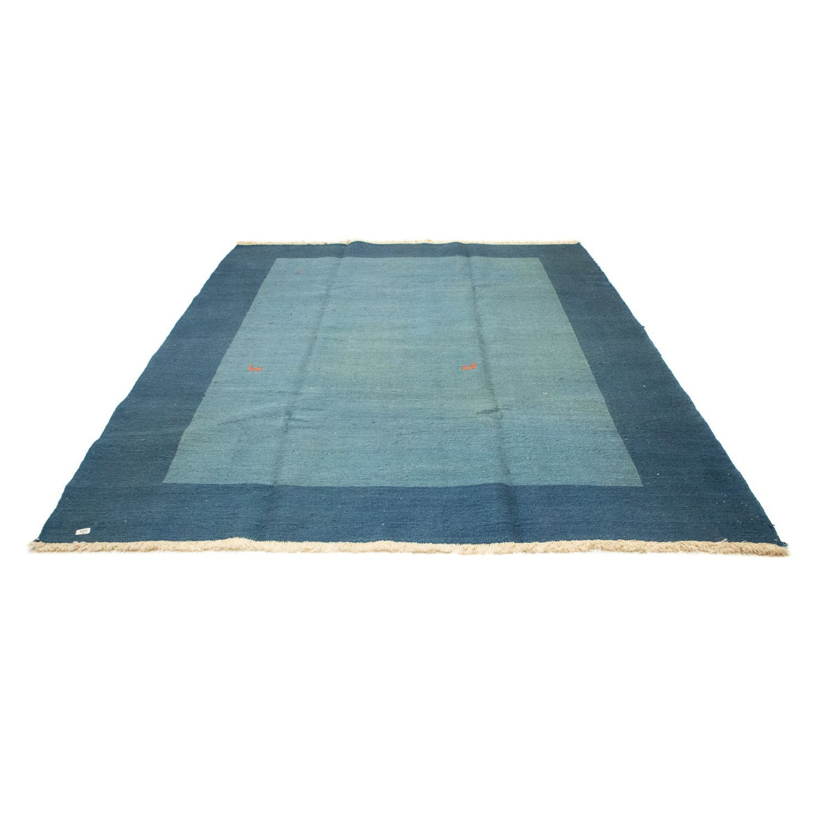 Tappeto Gabbeh - Persero - 270 x 214 cm - blu mare