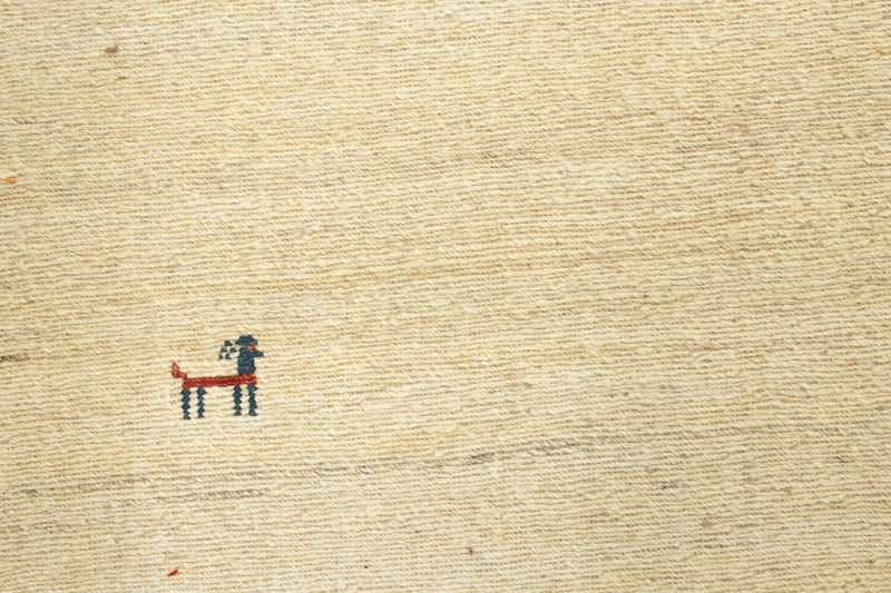 Tappeto Gabbeh - Persero - 206 x 158 cm - beige