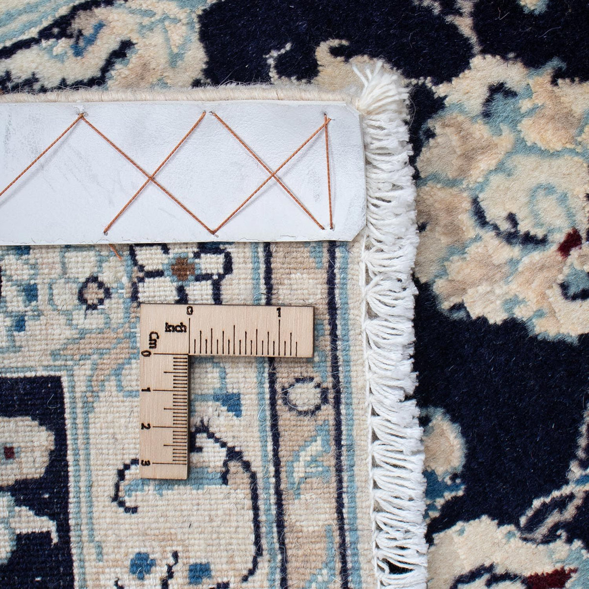 Tappeto Persero - Nain - Reale - 94 x 54 cm - blu scuro