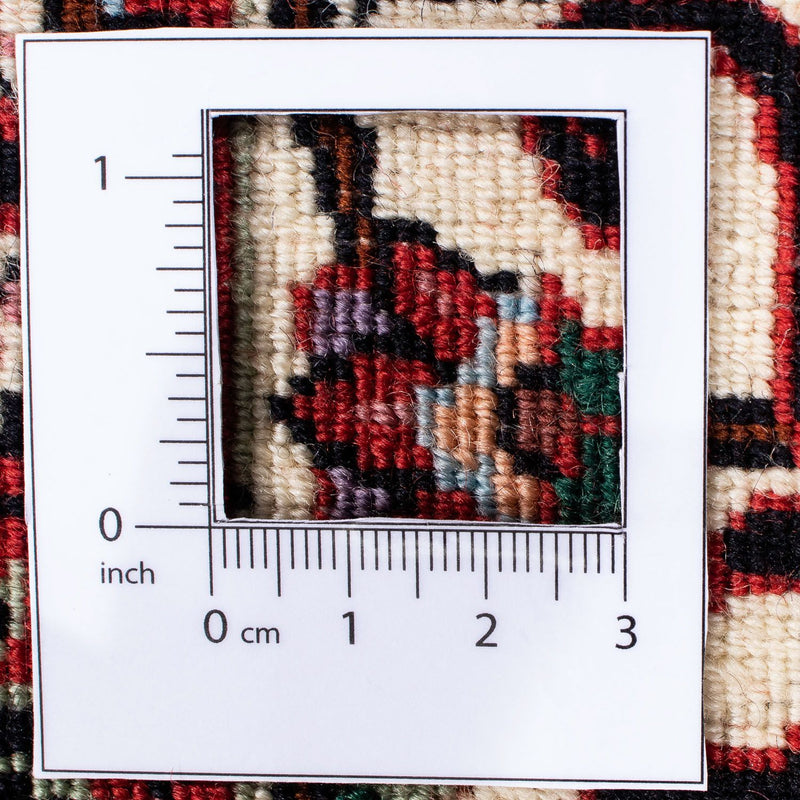 Tappeto Persero - Bidjar - 240 x 168 cm - rosso scuro