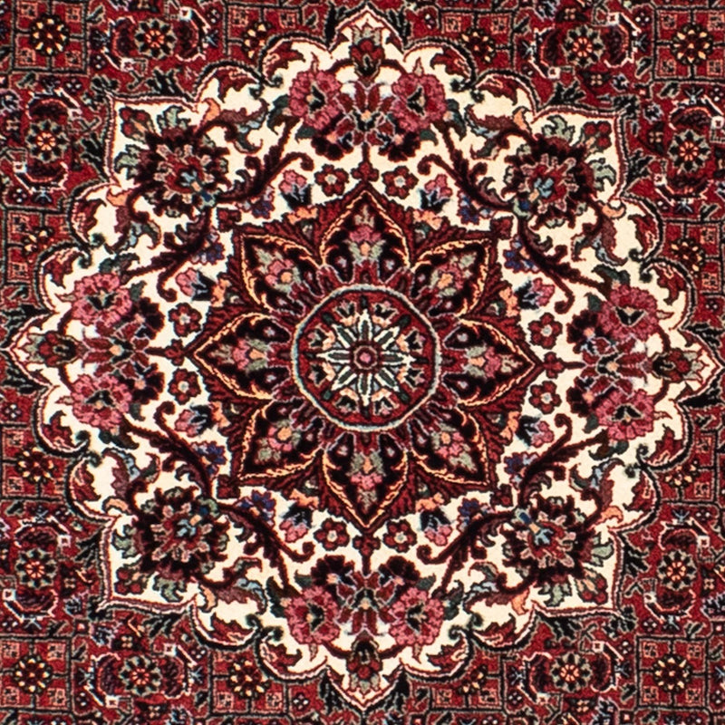 Tappeto Persero - Bidjar rotondo  - 155 x 155 cm - rosso scuro