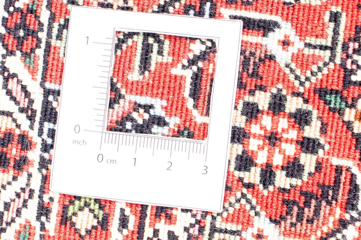 Tappeto Persero - Bidjar rotondo  - 155 x 155 cm - rosso scuro