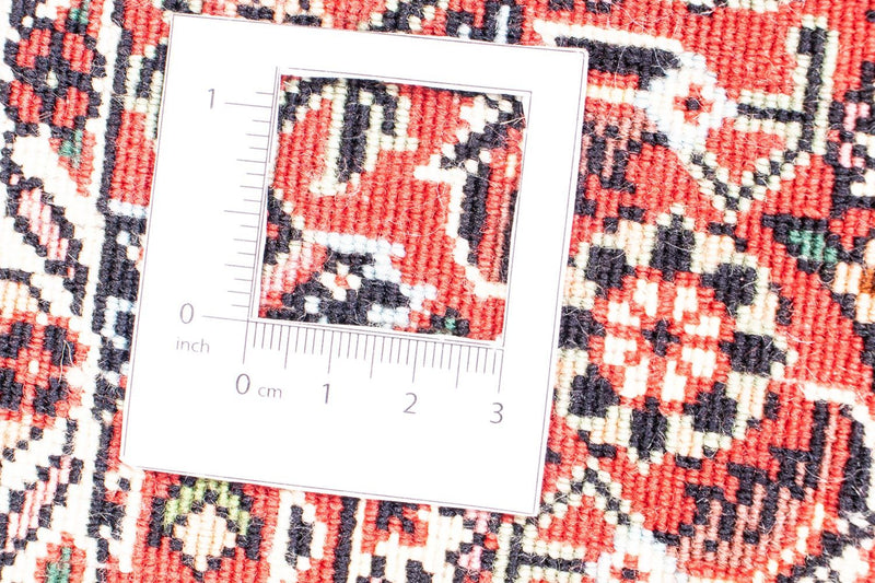 Tappeto Persero - Bidjar rotondo  - 155 x 155 cm - rosso scuro