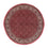 Tappeto Persero - Bidjar rotondo  - 150 x 150 cm - rosso scuro