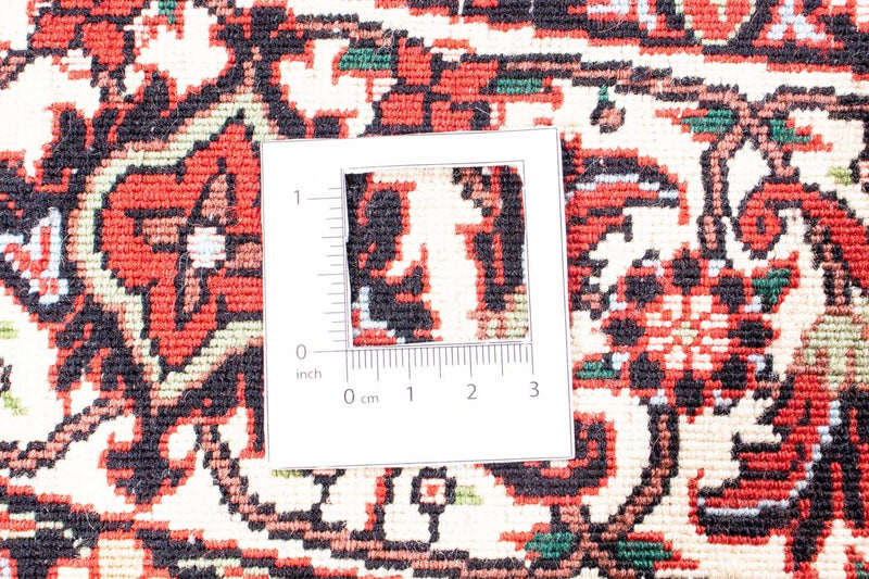 Tappeto Persero - Bidjar rotondo  - 150 x 150 cm - rosso scuro