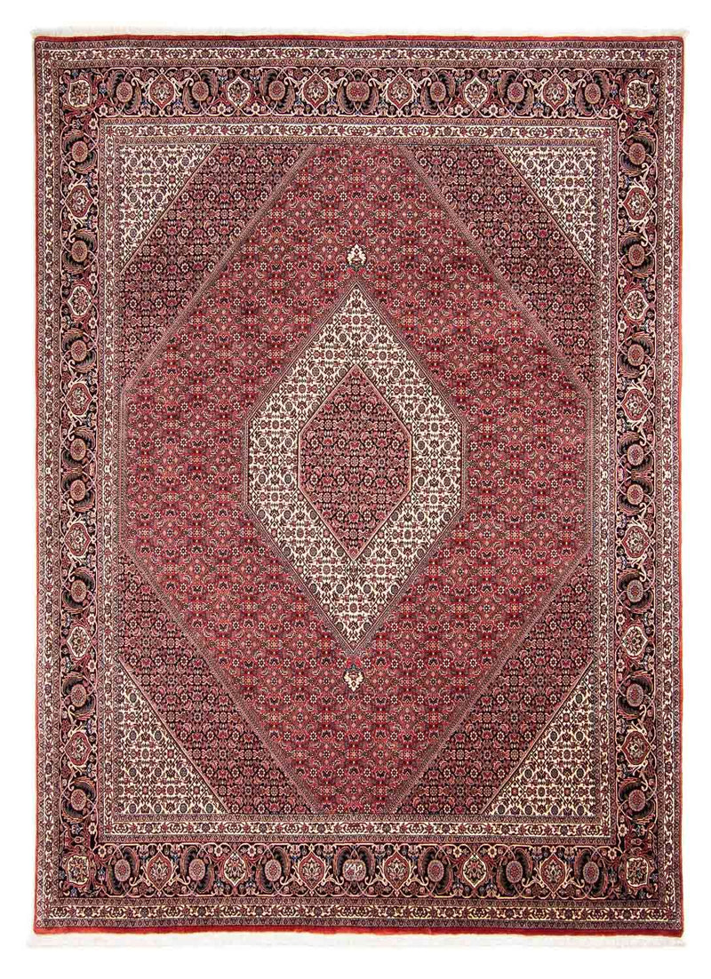 Tappeto Persero - Bidjar - 305 x 253 cm - rosso scuro